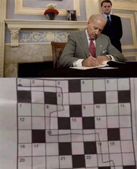 crossword meme